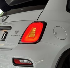 LED Rückleuchten für Fiat 500 Bj 15-24 rot klar Heckleuchten Set links rechts