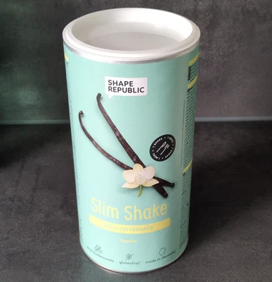 Shape Republic Slim Shake Vanille Mahlzeitersatz Pulver 420 g - Bild 1 von 4