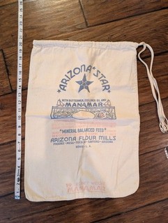 Vintage Arizona Star Flour Mills 50 lb Feed Sack – Manamar Graphic