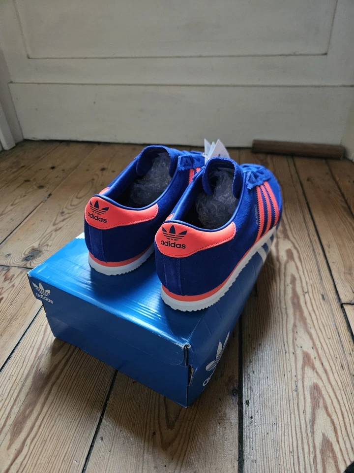 ADIDAS ZURRO "DUBLIN" BLAU/ORANGE GRÖSSE 8 SELTEN ORIGINALS 2021 H05742 - Bild 4 von 4