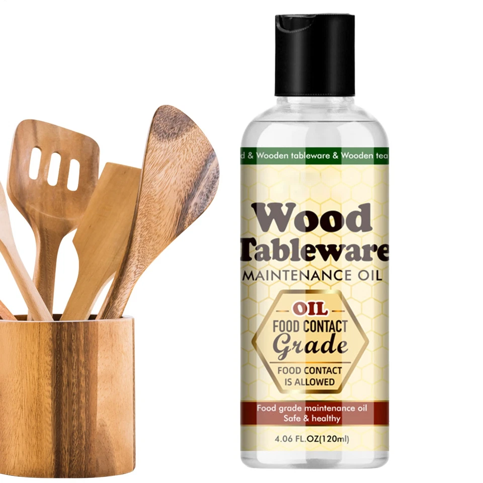 Wood Care Wax - Natural Conditioner Oil For Wood Tea Set Wood Cutting Board Oil - Image 3 of 4