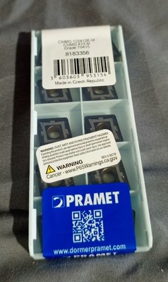 Lot Of 10 Pramet CNMG 120412E-M