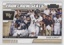 2021 Panini Contenders Draft Picks Front Row Seats Red Sage Surratt #31 7l6