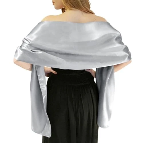 Silver Shawl Evening In Bridal Wraps & Jackets for sale | eBay