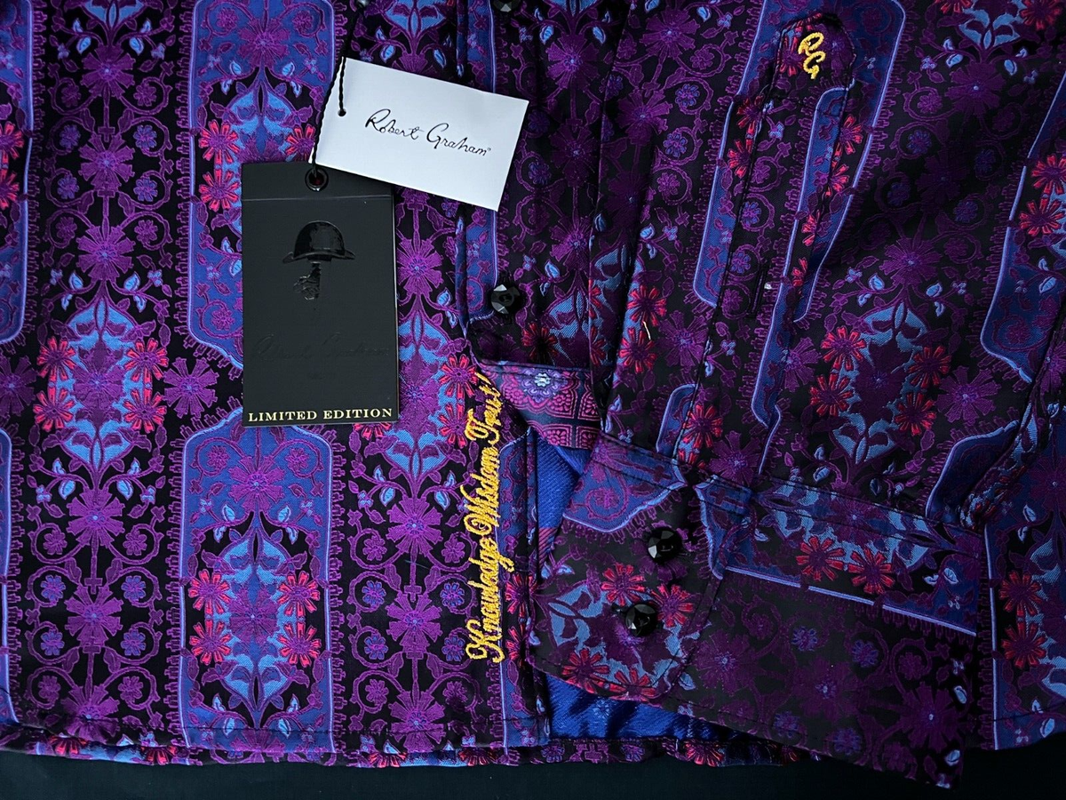Robert Graham THE HIGH RENOWN Purple Masterpiece 3XL LIMITED  display picture 2