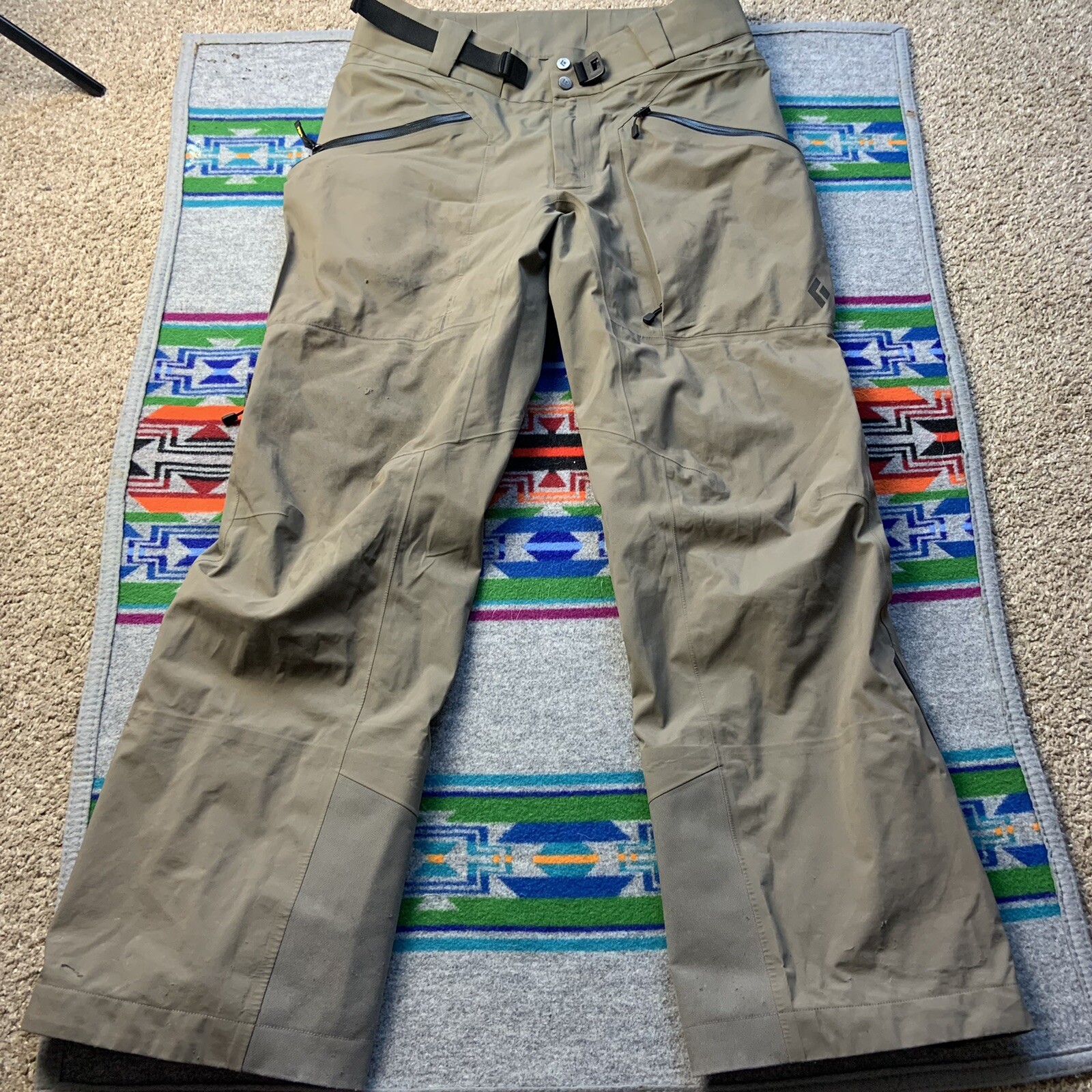 Black Diamond Gore Tex Recco Outdoor Pants Size Mediu… Gem