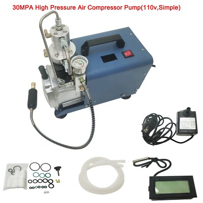#ad Simple Electric High Pressure Air Pump 110V30MPA Simple Electric Air Compressor $284.28