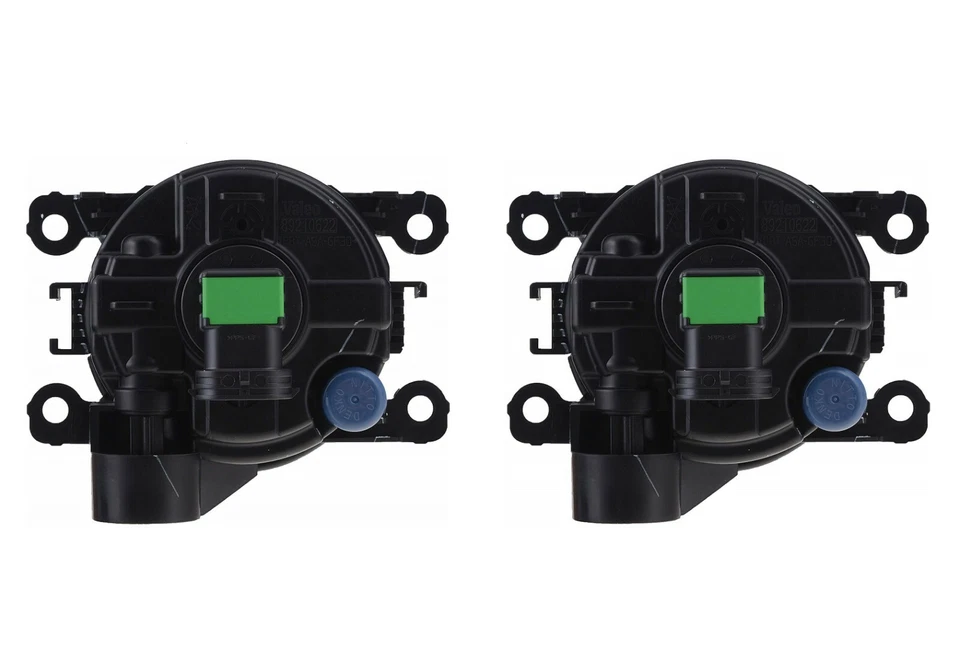 Комплект из 2 передних галогенных прозрачных противотуманных фар Valeo для Mitsubishi Eclipse - Изображение 2 из 3