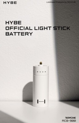 公式 TWS ペンライト+HYBEオフィシャル バッテリー HYBE Official Light Stick Type-C Socket Rechargeable Battery | eBay