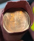 1946-S Lincoln Cent Original Roll BU+ Brilliantly Uncirculated 50 Coins B236