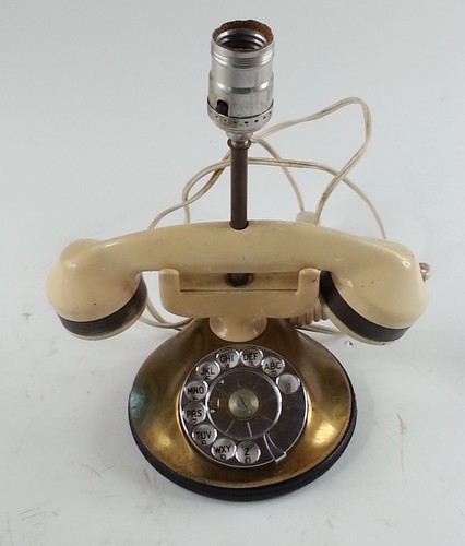 Vintage Automatic Electric Company Monophone Telephone Lamp Light