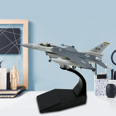 Druckgusslegierungsmodell im Maßstab 1:100 F16C Fighter für Wohnzimmer, Bar,