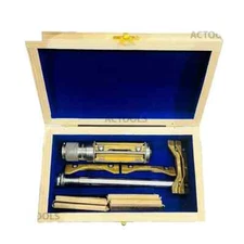 Cylinder Engine Hone Kit 34mm To 60mm Honing Machine + 4 Set Honing Stones