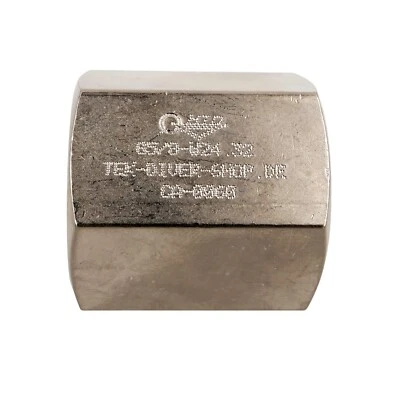 HIGH TECH DIVING Gewindeadapter Druckluft G5/8" Innengewinde - Stickstoff W24 Innngewinde / DIN