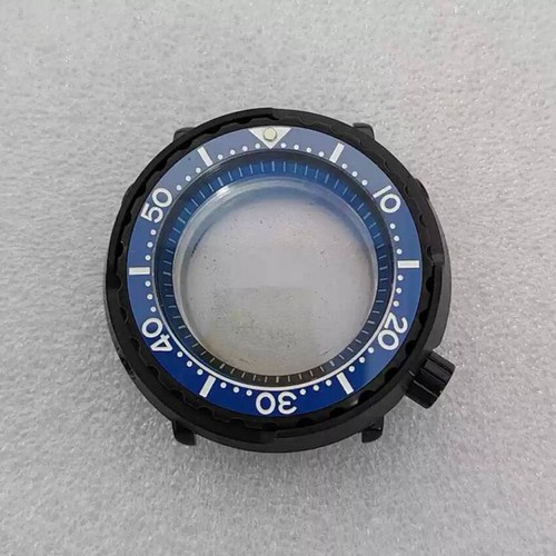 45MM Canister Model Black Case + Blue Inner Shadow Dense Base for NH35 Movement - Picture 14 of 24