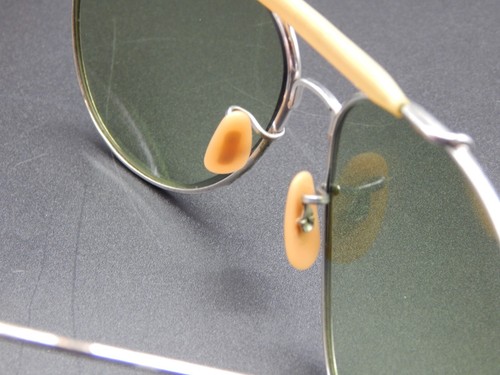Pre Ray-Ban USA Vintage Aviator WWII Bausch & Lomb Army Navy Sunglasses - Picture 11 of 14