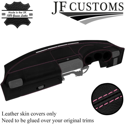 PINK DOT LEATHER DASHBOARD COVER FOR TOYOTA MR2 MK3 ROADSTER 99-07 - Picture 1 of 4