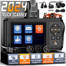 Heavy Duty Truck Scanner Diagnostic DPF Regen For Cummins & Caterpillar Engines