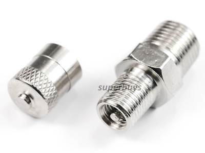 500PSI 23mm Schrader Tusck Pneumatic Valve 1/8'' BSP Pressure Air Tire Car Wheel