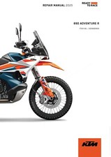 KTM Service Workshop Shop Manual Repair Book 2025 890 ADVENTURE R US