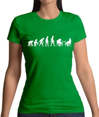 Evolution of Man Chess - Womens T-Shirt - Board Game Player Queen King Pawn