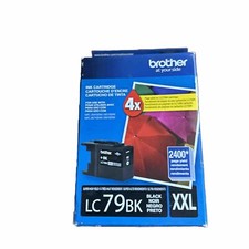 Brother Genuine OEM, LC79 BK XXL Black Exp 04/2018