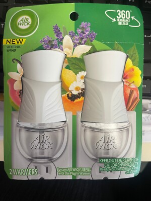 Air Wick Scented Oil Warmer - Electrical Plug -2 Pack