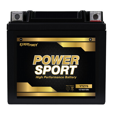 YTZ7S 12V 6AH Battery compatible with UltraMax ETZ7S 
