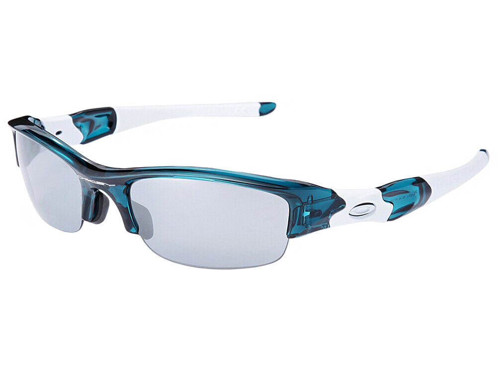 Oakley Flak Jacket Sunglasses 24-377J Crystal Turquoise Oakley Flak Jacket Sunglasses 24-377J Crystal Turquoise