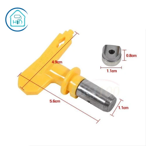 Aftermarket 5000 PSI Silver Airless spray Gun 243283 With Tip 517 and Tip Guard - Picture 7 of 10