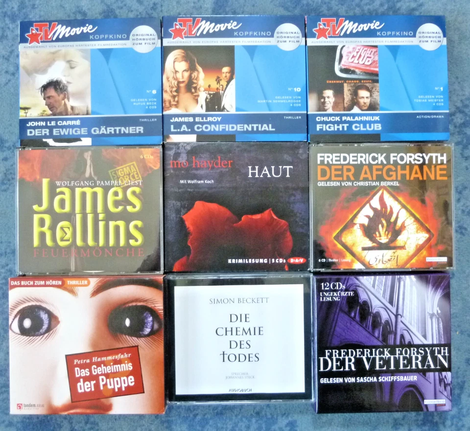 Div. Thriller: Ellroy, Le Carré, Hayder, Hammesfahr, Beckett, Forsyth, Rollins - Bild 1 von 1