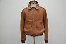 Polo Ralph Lauren Lambskin Type A2 Flight Bomber Leather Jacket