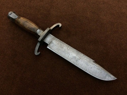 vintage / Antique Jim Bowie Knife with Bart Moore guard Replica hunting knife - Picture 4 of 5