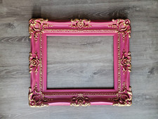 20x24 Pink Picture Frame Fancy Baroque Photo Framed Art Print Painting Ideas