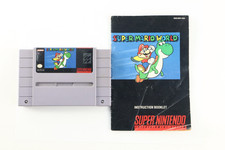 Super Mario World Super Nintendo SNES Authentic Cartridge Tested