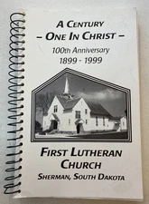 Sherman South Dakota SD Cookbook VTG Ethnic Norwegian Lutheran Church Lefse VTG
