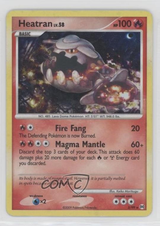 Heatran Pokémon Platinum Arceus #3 2009