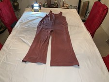 Fabletics Grace Relaxed Jumpsuit Womens Pink Size L New with Tags