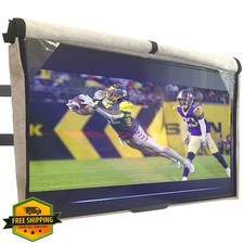 Bozzcovers Outdoor TV Cover 40-43" Beige Front Flap