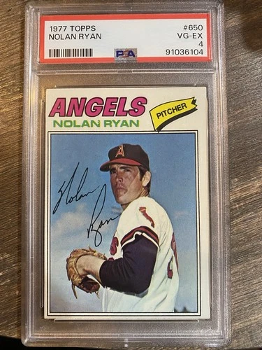1977 Topps - Nolan Ryan #650