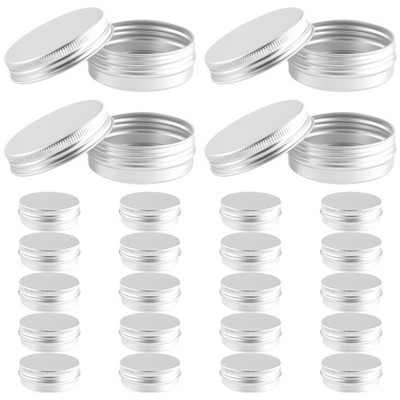 48 Stück 1 Oz Dosen Silber Aluminium Dosen Dosen Top Rund Aluminium Dosen3122