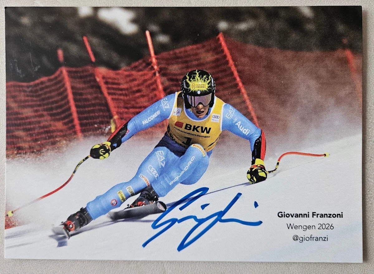 12 Cartes Autographes Ski Alpin Originales – Collection K 869, état Correct