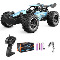 Pmgud Ferngesteuertes Auto 1:18 RC Truck Mit Proportionalsteuerung Blau 36 Km H
