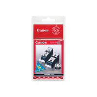 Canon PGI-520BK Twin Pack 2Er-Pack 19 Ml Schwarz Original HäNgebox