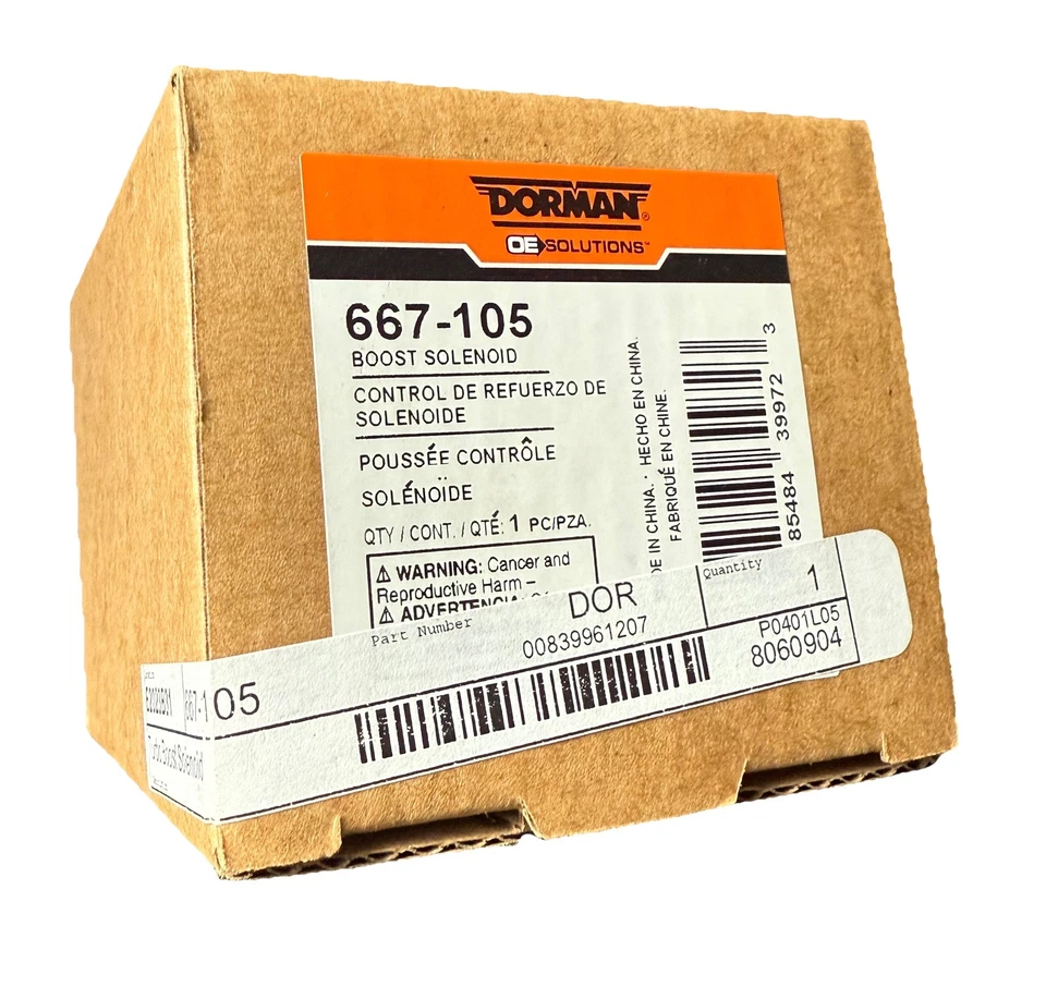 Соленоид повышения давления Dorman 667-105 для некоторых моделей Subaru 2005-2018 годов выпуска. НОВЫЙ - Изображение 3 из 3