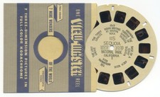  Sequoia Nat'l Park I California 1940's Sawyer's HL View-Master Single Reel 115