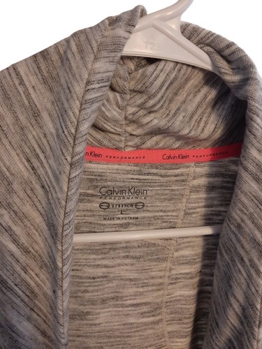 Calvin Klein Performance Sleeveless Cardigan Size Large - Picture 2 of 3