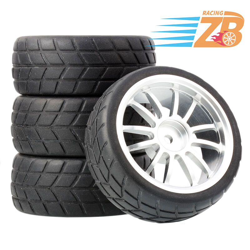 1/10 Onroad Rc Car Aluminium Wheels Rims Tires For Yokomo Mst Sakura Hpi Tamiya