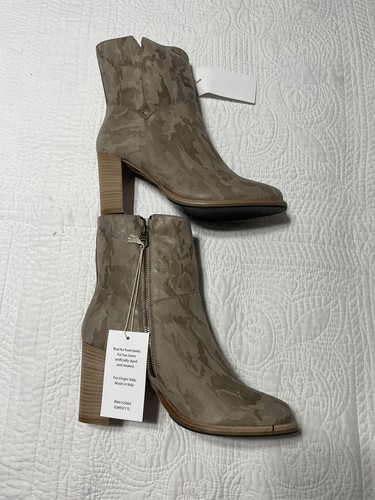 NWOB Ross & Snow Renata Weatherproof Leather/Genuine Shearling Lined Boots 9.5 - Picture 2 of 14