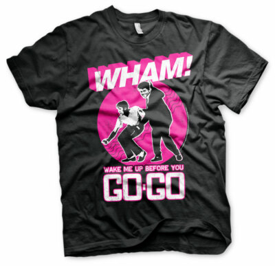 WHAM Wake Me Up Before You Go Go 1984 George Michael Männer Men T-Shirt
